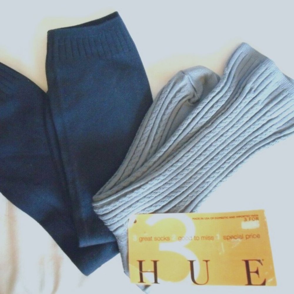 Vintage Rare 3 pair dress soft comfy fashion socks